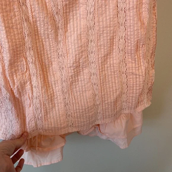 Lulus Pink Ryleigh Tie-Front Lace Mini Dress - Picture 4 of 11